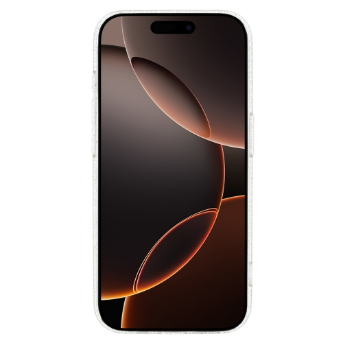 Удароустойчив калъф Glitter MagSF за iPhone 16 Pro Max, Прозрачен