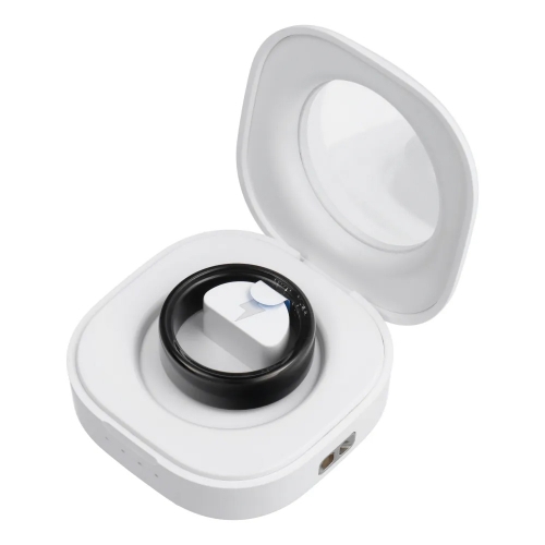 Смарт пръстен R11M smart steel ring, size 9 (18,9mm), Черен