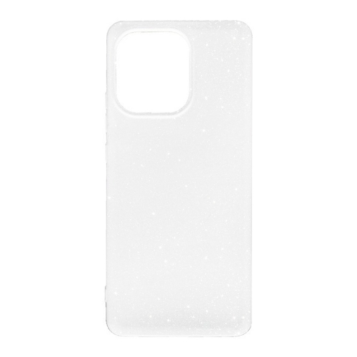 Силиконов калъф Techsuit SparkleSkin за Motorola Edge 50 Ultra, Прозрачен
