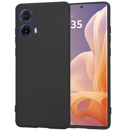 Силиконов калъф Techsuit SoftFlex за Motorola Moto G85, Черен