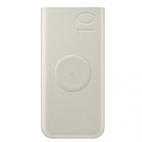  Външна батерия Samsung Wireless 10 000 mAh 2xUSB-C 25W, Power Bank, EB-U2510XUE, Бежов