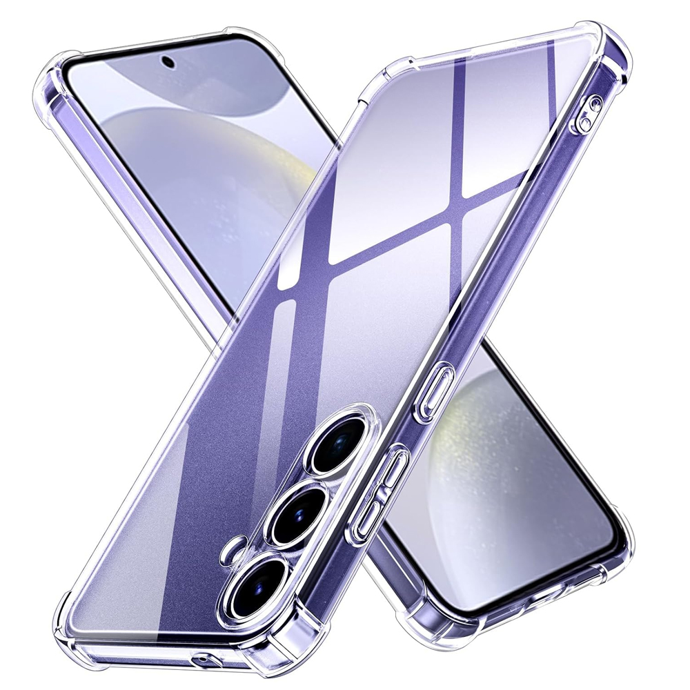 Силиконов калъф Anti Shock за Samsung Galaxy S24 FE, 1.5mm, Прозрачен