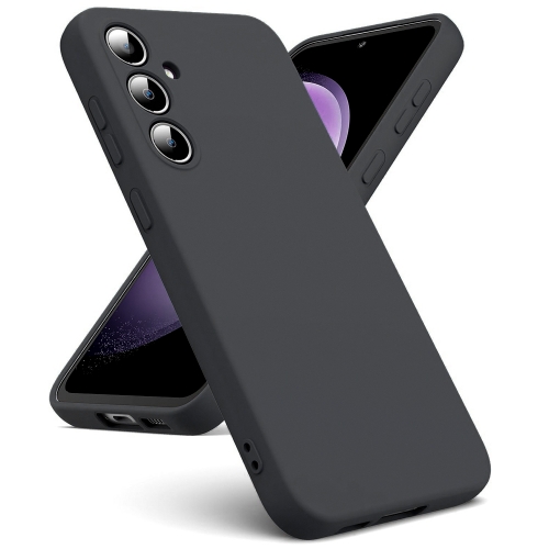 Силиконов калъф Silicone Lite за Samsung Galaxy S24 FE, Черен