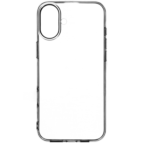Силиконов калъф за iPhone 16 Plus, 2mm, Прозрачен