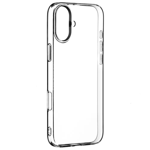 Силиконов калъф за iPhone 16 Plus, 2mm, Прозрачен