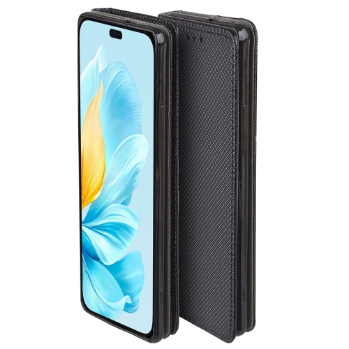 Калъф Тефтер Smart Book за Huawei Honor 200 Lite 5G, Черен