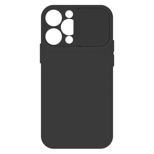Силиконов калъф Camshield Soft за iPhone 16 Pro, Черен