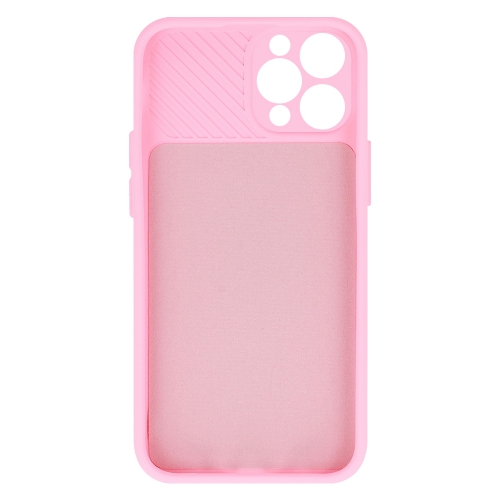 Силиконов калъф Camshield Soft за iPhone 16 Pro, Светло розов