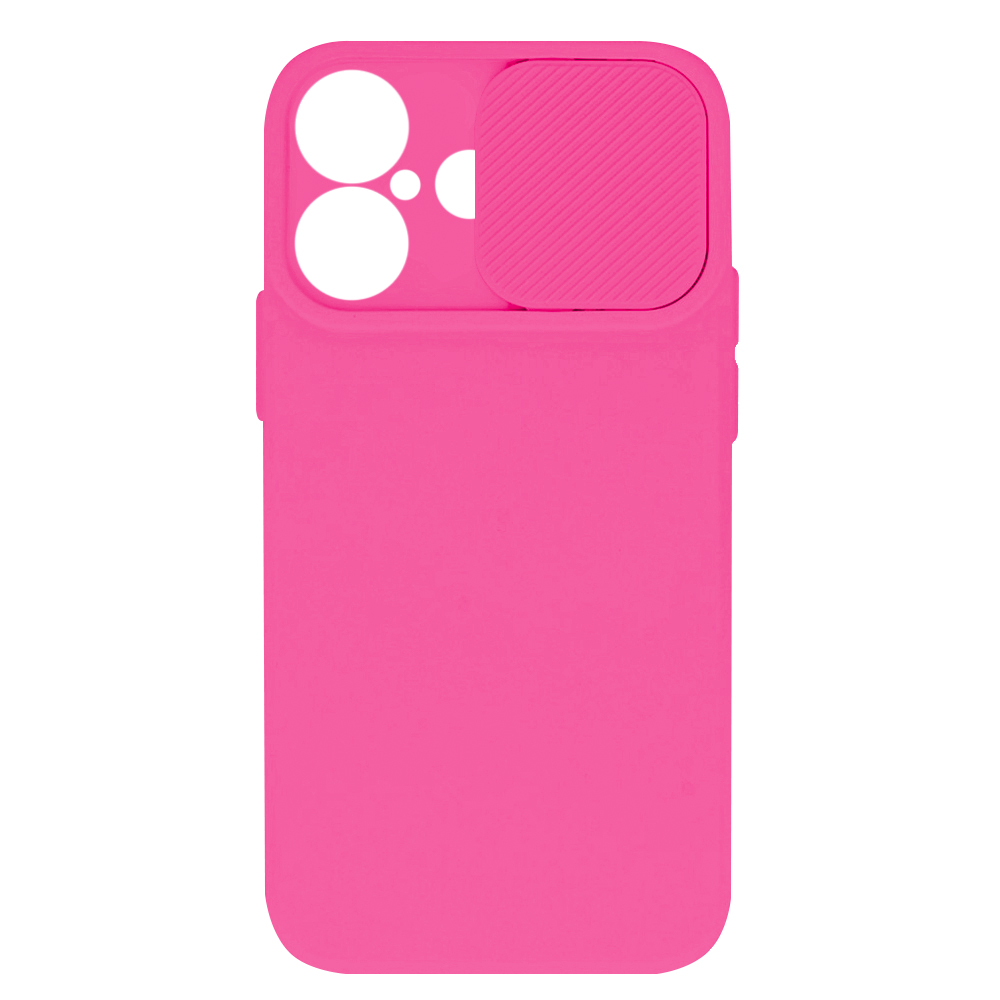 Силиконов калъф Camshield Soft за iPhone 16, Розов