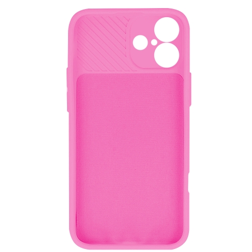 Силиконов калъф Camshield Soft за iPhone 16, Розов