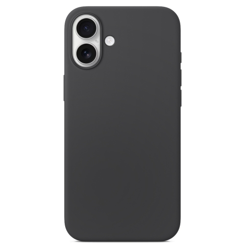 Силиконов калъф Silicone Lite за iPhone 16, Черен
