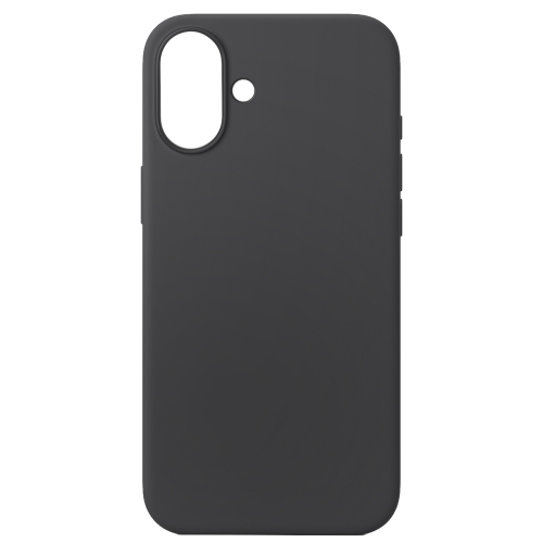 Силиконов калъф Silicone Lite за iPhone 16 Plus, Черен