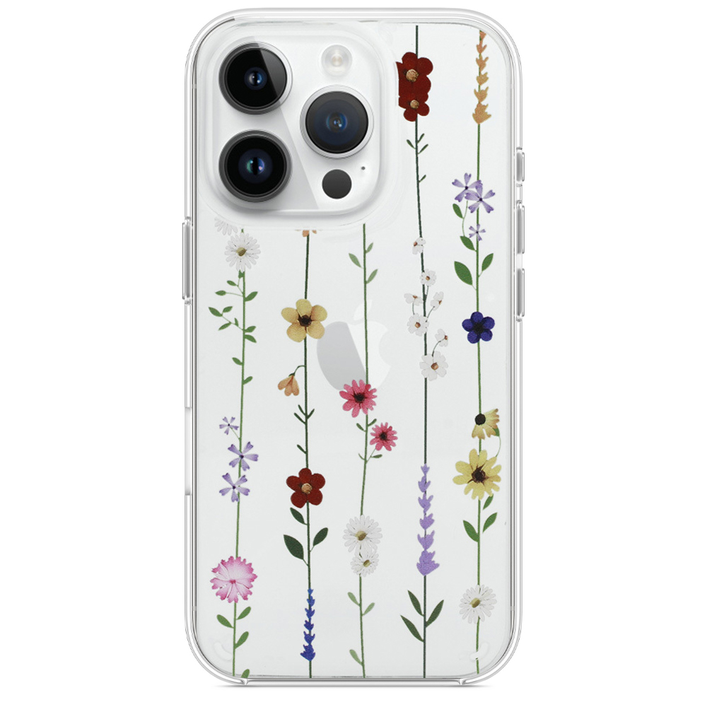 Удароустойчив калъф Flower Antishock за iPhone 16 Pro, Desing 4