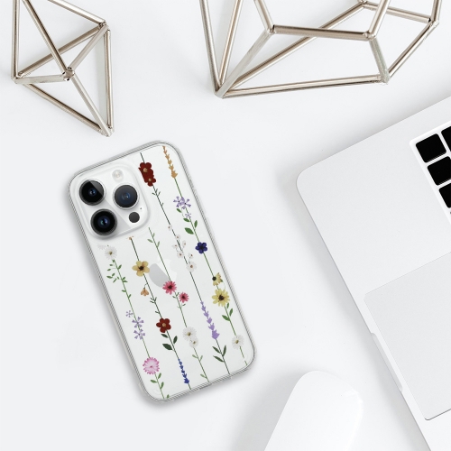 Удароустойчив калъф Flower Antishock за iPhone 16 Pro, Desing 4