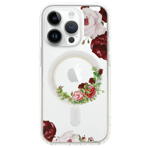 Удароустойчив калъф Flower MagSF за iPhone 16 Pro Max, Desing 2