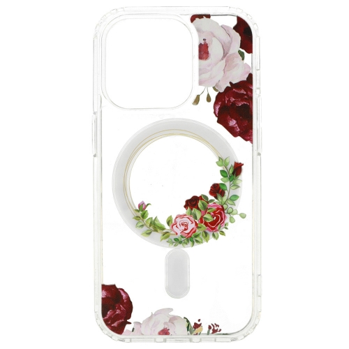 Удароустойчив калъф Flower MagSF за iPhone 16 Pro, Desing 2