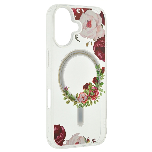 Удароустойчив калъф Flower MagSF за iPhone 16, Desing 2