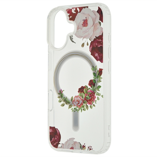 Удароустойчив калъф Flower MagSF за iPhone 16, Desing 2