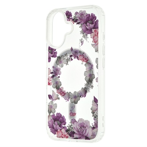 Удароустойчив калъф Flower MagSF за iPhone 16, Desing 6