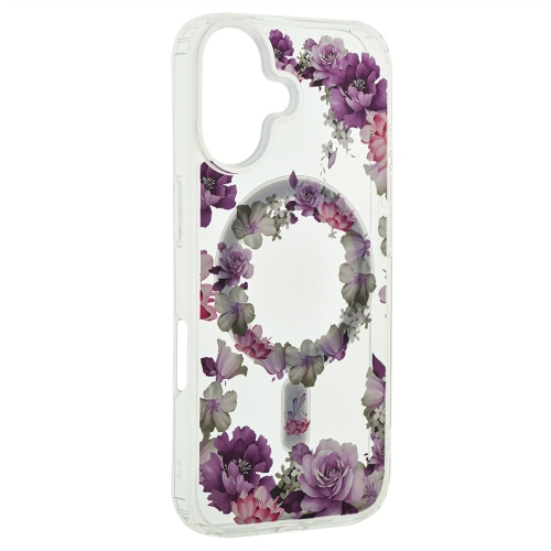 Удароустойчив калъф Flower MagSF за iPhone 16, Desing 6