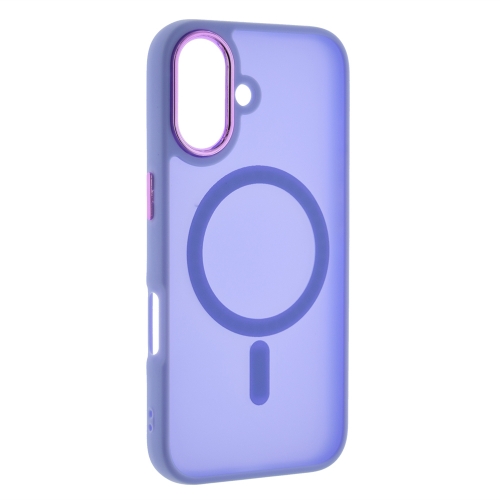Удароустойчив калъф MagSF Matte за iPhone 16, Лилав