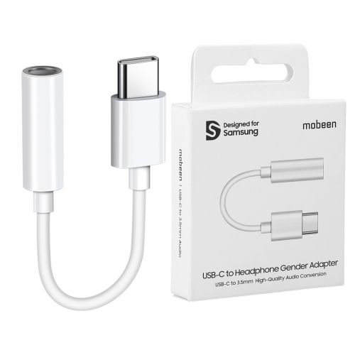 Адаптер Samsung Adapter Type C към Audio GP-TG023AE, Бял