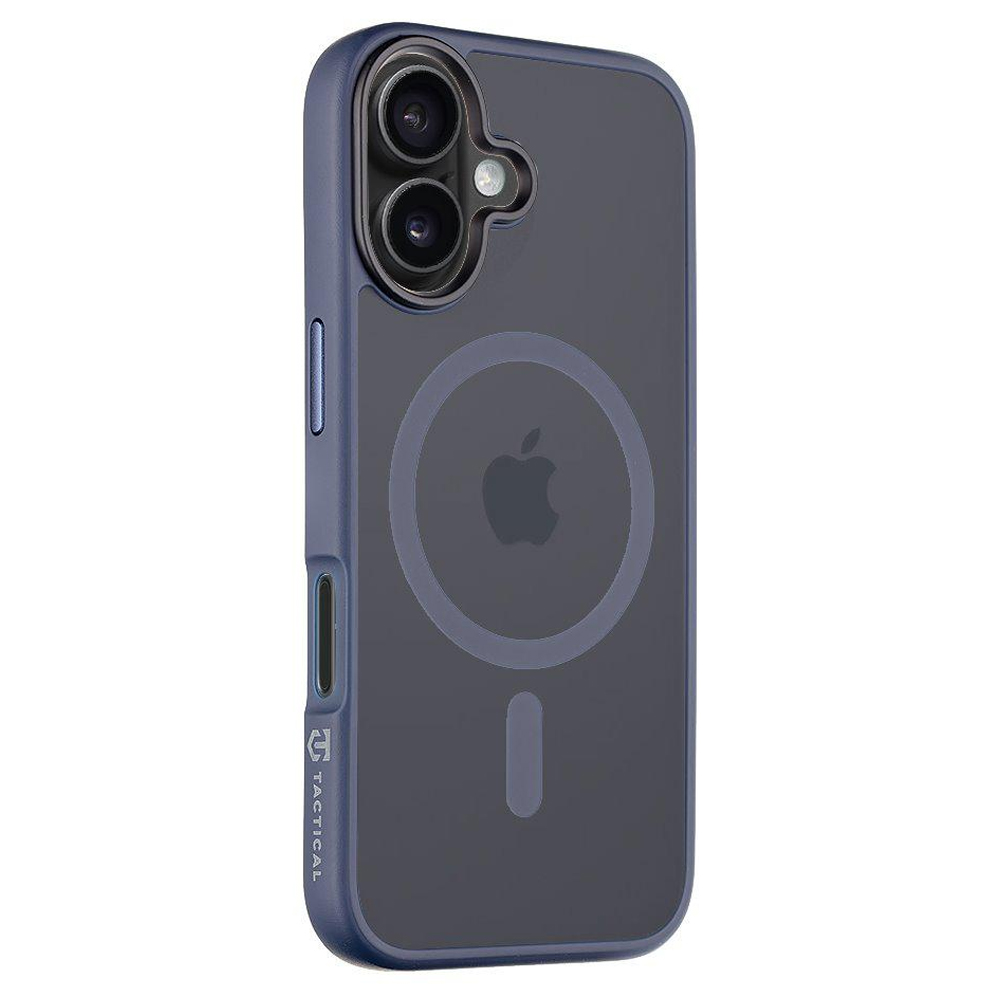 Удароустойчив калъф Tactical MagForce Hyperstealth за iPhone 16, Тъмно син