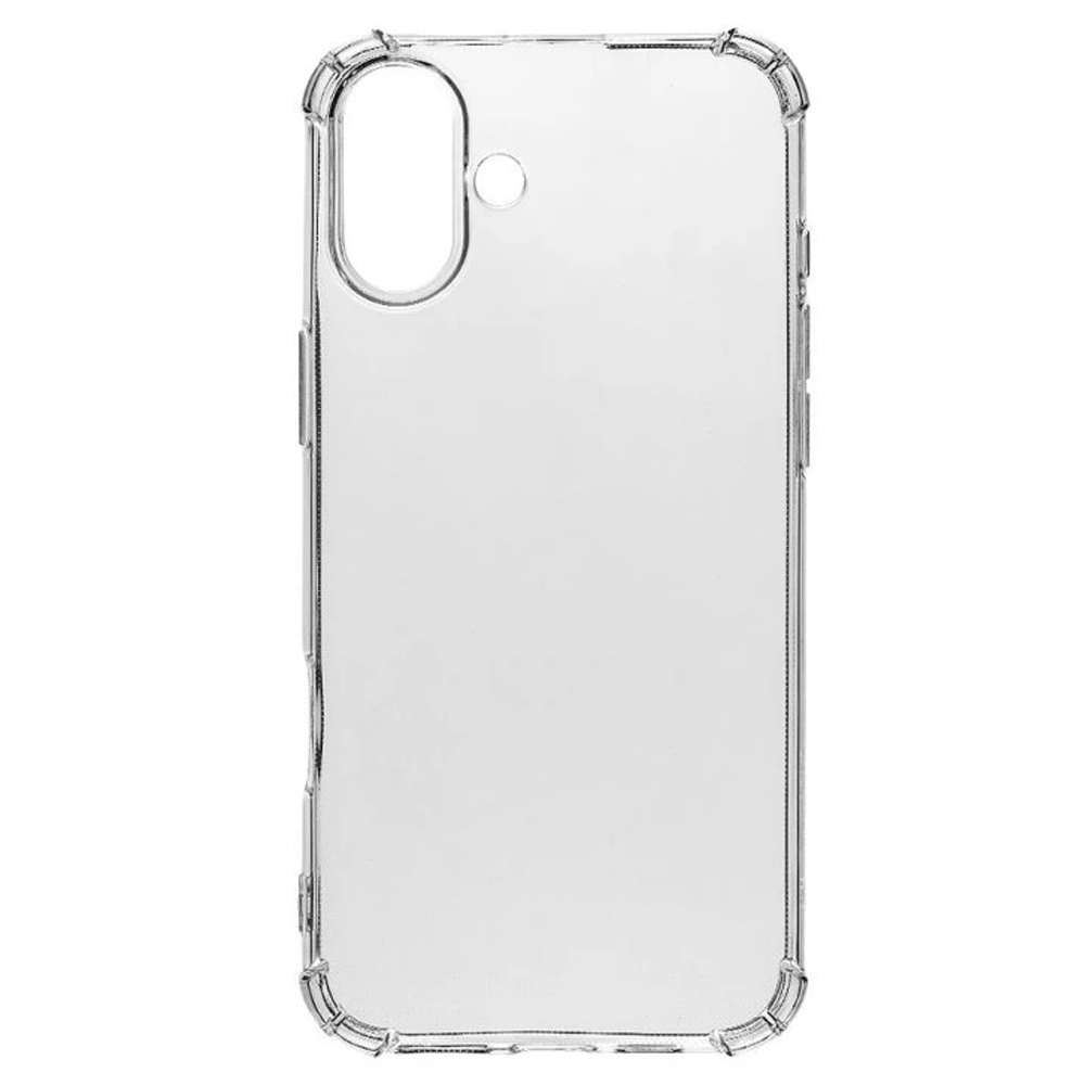 Силиконов калъф Tactical Plyo Cover за iPhone 16, Прозрачен