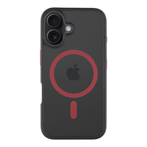 Удароустойчив калъф Tactical MagForce Hyperstealth 2.0 за iPhone 16, Черен-червен