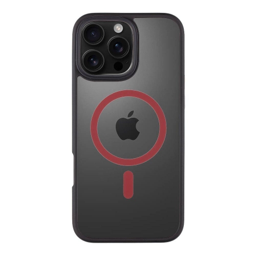 Удароустойчив калъф Tactical MagForce Hyperstealth 2.0 за iPhone 16 Pro, Черен-червен