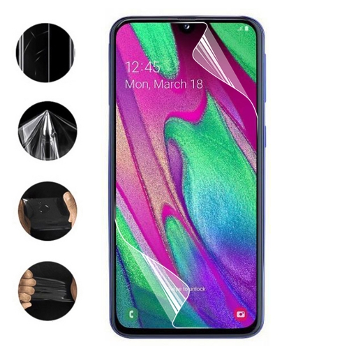 Хидрогел протектор Auto Repair за Samsung Galaxy A40, front full