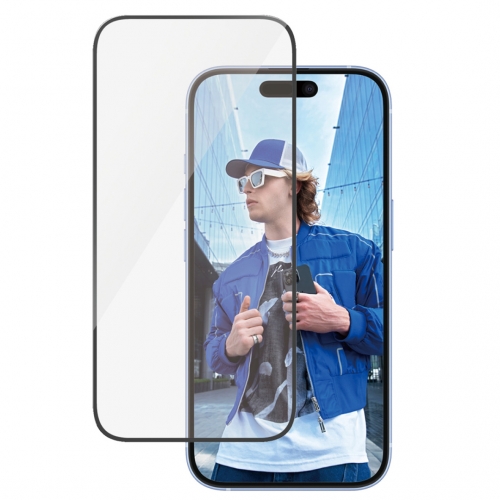 Стъклен Протектор PanzerGlass за iPhone 15 / iPhone 16, Ultra-Wide Fit