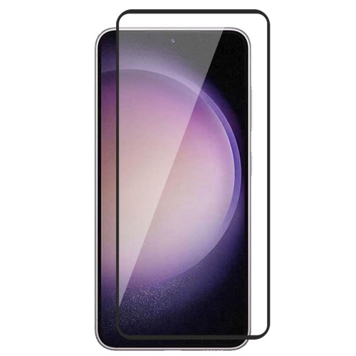 Стъклен протектор с метална рамка Metal Frame за Samsung Galaxy S22 / S23 5G, Черен