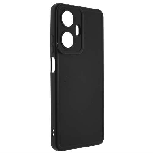 Силиконов калъф Matte за Realme C55, Черен