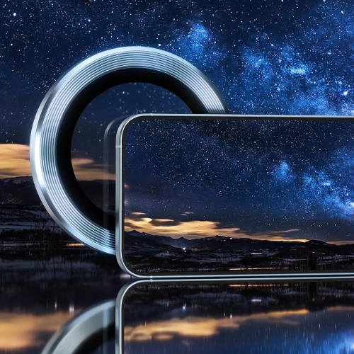 Стъклени протектори за камера Lens Fulm за Samsung Galaxy A55 5G, Син