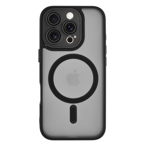Удароустойчив калъф MagSF TP-27 за iPhone 16 Pro Max, Черен