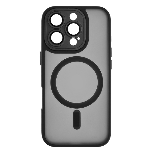 Удароустойчив калъф MagSF TP-27 за iPhone 16 Pro Max, Черен