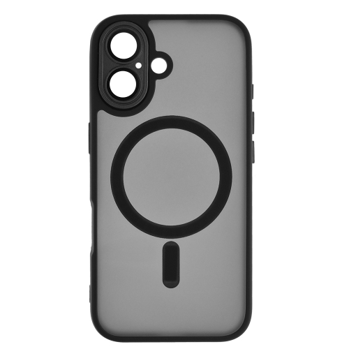 Удароустойчив калъф MagSF TP-27 за iPhone 16 Plus, Черен