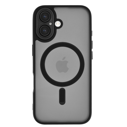 Удароустойчив калъф MagSF TP-27 за iPhone 16, Черен