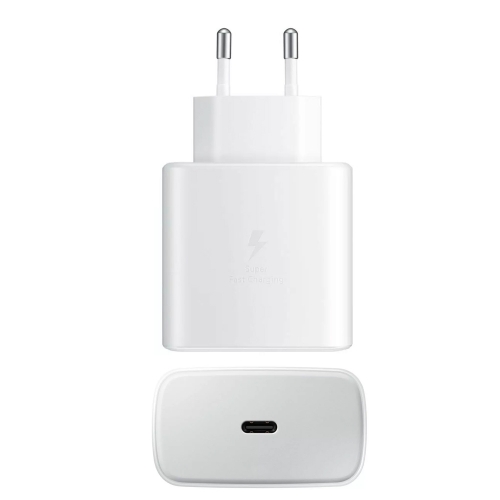 Зарядно SAMSUNG EP-TA845EWE Quickcharge 45W с кабел EP-DW767JWE USB-C къмUSB-C, bulk 