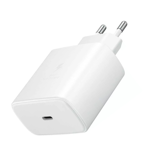 Зарядно SAMSUNG EP-TA845EWE Quickcharge 45W с кабел EP-DW767JWE USB-C къмUSB-C, bulk 