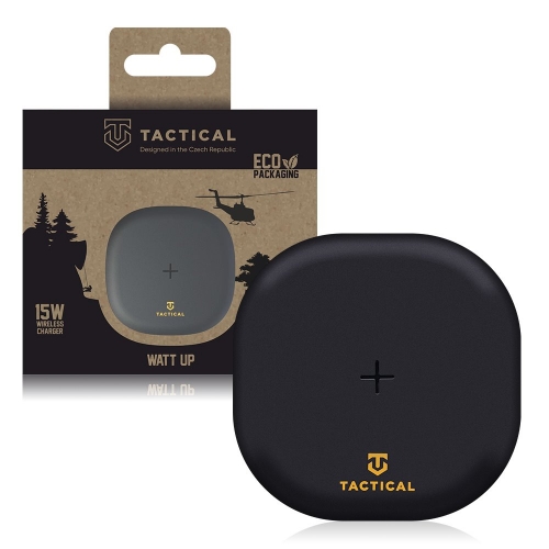 Поставка за зареждане Tactical WattUp Wireless 15W, Черен