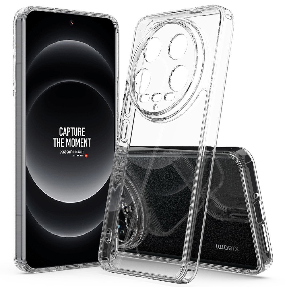 Удароустойчив калъф Acrylic за Xiaomi 14 Ultra, Прозрачен