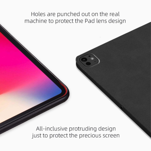 Калъф Тефтер ANNYOJO за iPad Pro 11 2024, Черен