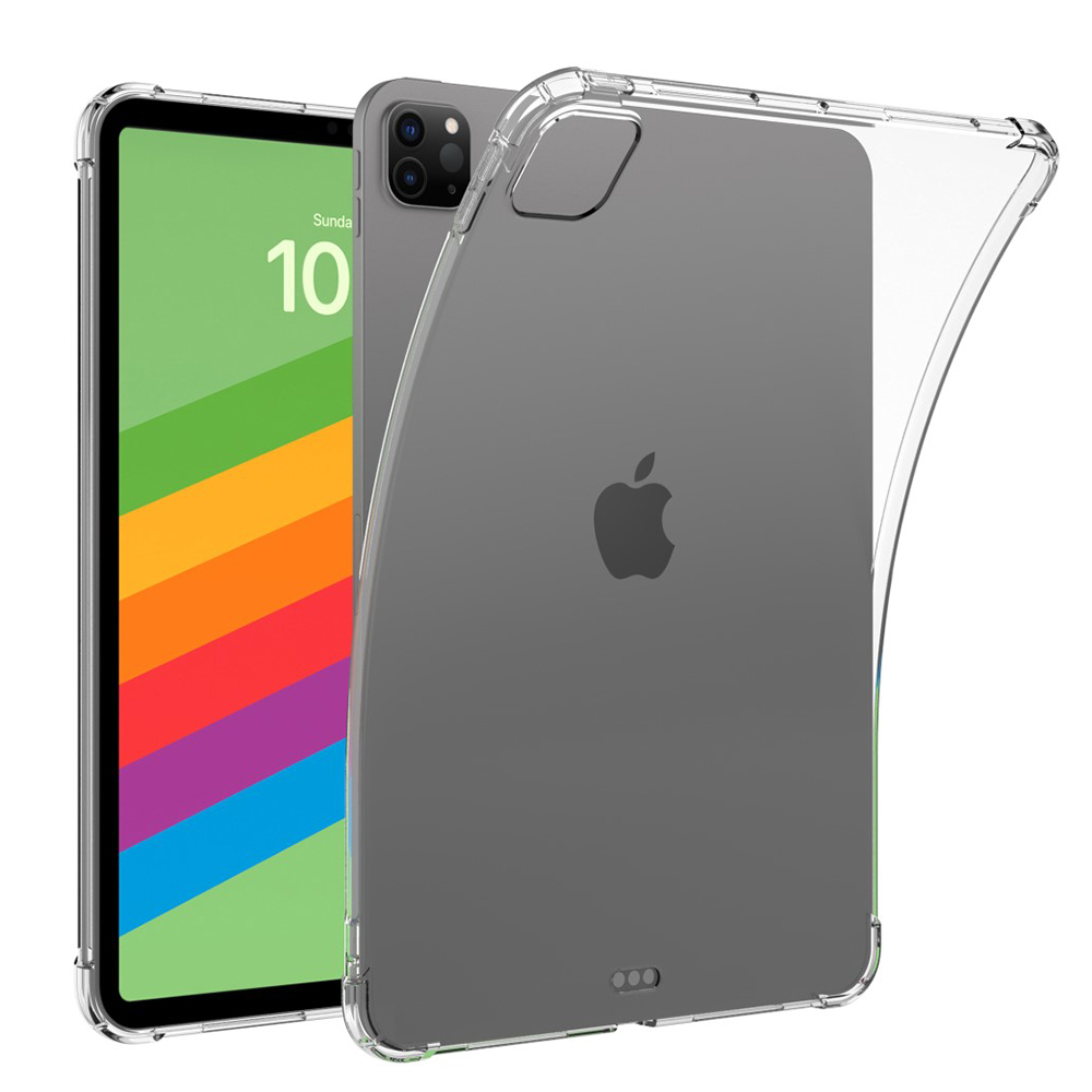 Силиконов калъф за iPad Pro 11 2024, Прозрачен
