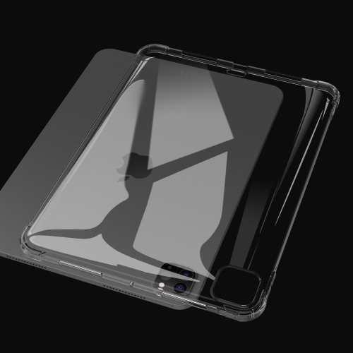 Силиконов калъф за iPad Pro 11 2024, Прозрачен