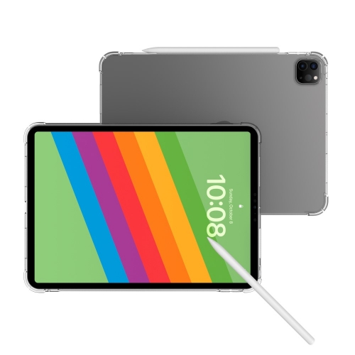 Силиконов калъф за iPad Pro 11 2024, Прозрачен