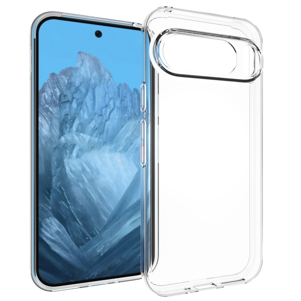 Силиконов калъф за Google Pixel 9 / Pixel 9 Pro, Прозрачен