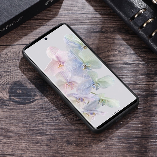 Силиконов калъф Nylon Coated за Google Pixel 9 / Pixel 9 Pro, Черен