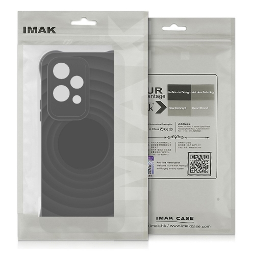 Силконов калъф Matt IMAK UC-6 за Motorola Edge 50 Neo 5G, Черен